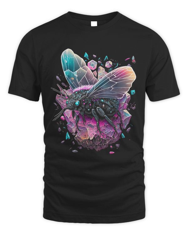 Esoteric Moth Pet Art Crystals Cute Illustration Design 2