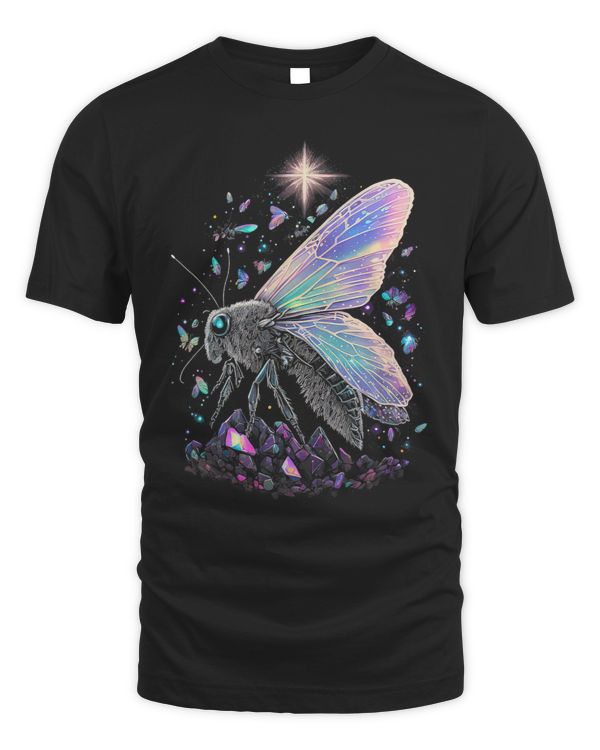 Esoteric Moth Pet Art Crystals Cute Illustration Design 23