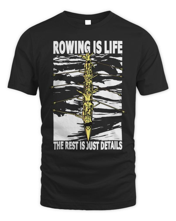 Rowing is life for kayaker paddler canoer rower