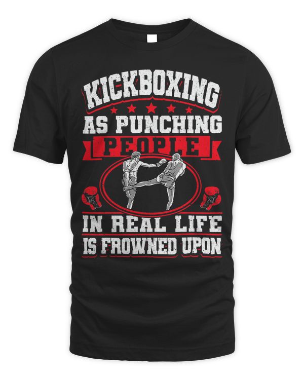 Kickboxing Vintage KickboxingAs Punching People In Real