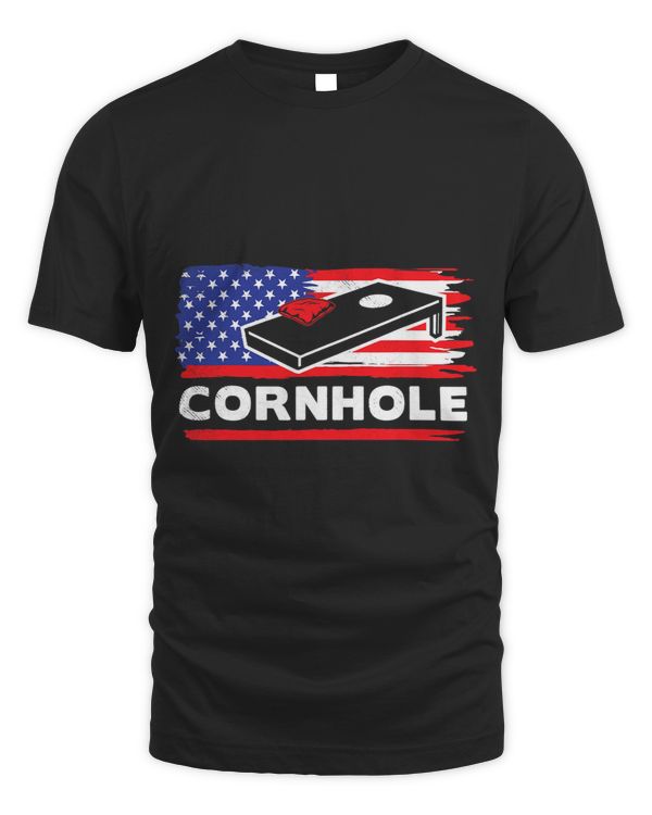 Cornhole sports flag arts