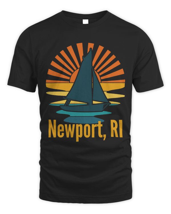 Newport Rhode Island RI Vintage Sailboat