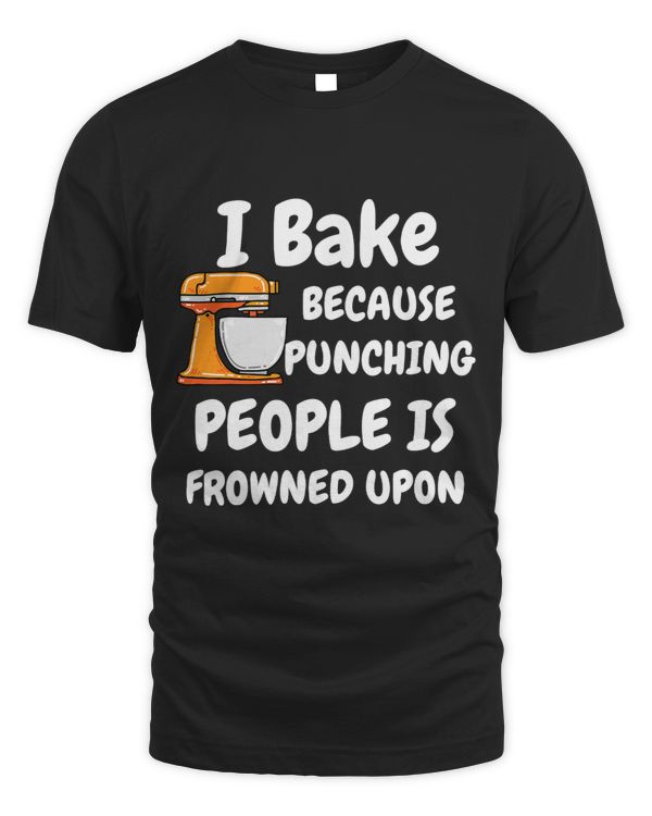 I Bake Because Punching People Is Frowned Upon Cupcake Lover 9