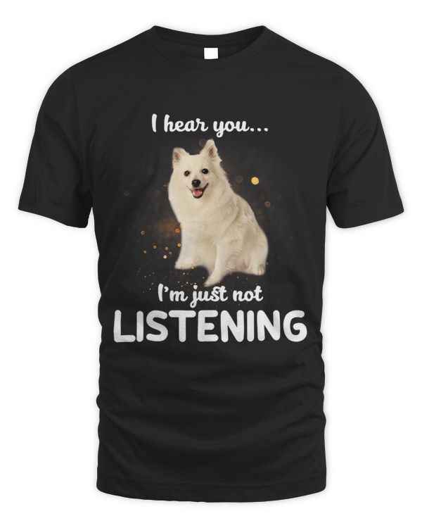 Volpino Italiano Dog I Hear You Not Listening