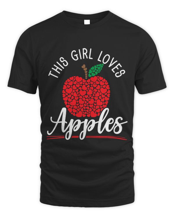This Girl Loves Apples Apple Fruit Lover Apple 3