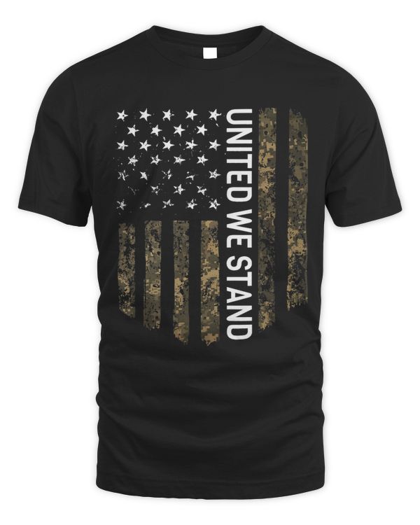 Patriotic American Flag Camo United We Stand USA Patriot