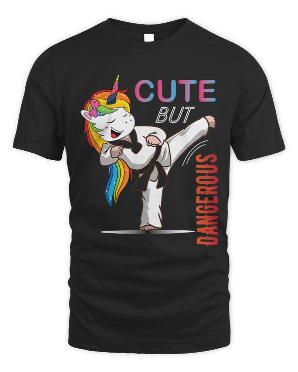Cute But Dangerous Karate Taekwondo Girl Funny Martial Art