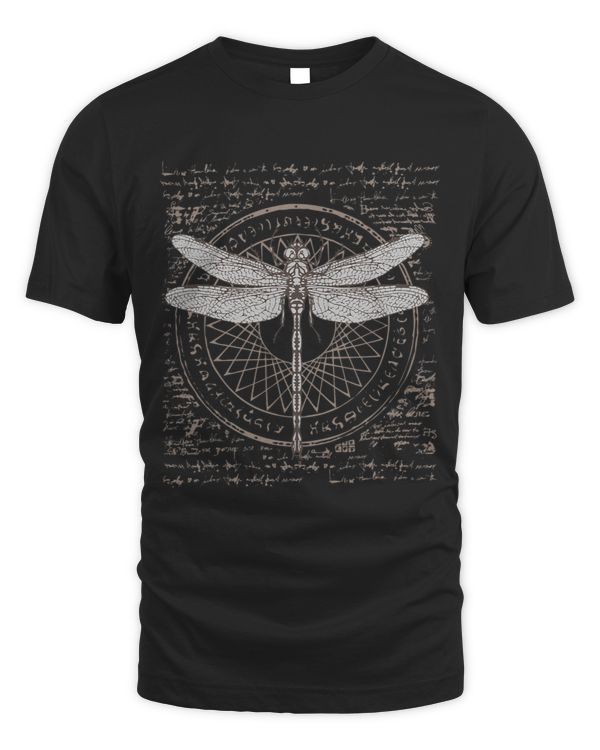 Steampunk Dragonfly Vintage Gears Goth