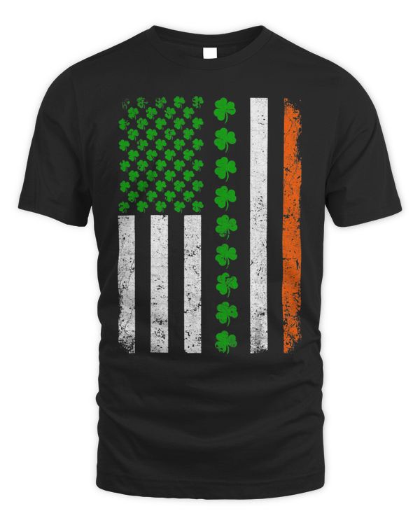 Irish American Flag Ireland Flag Shamrock ST. PATRICKS DAY