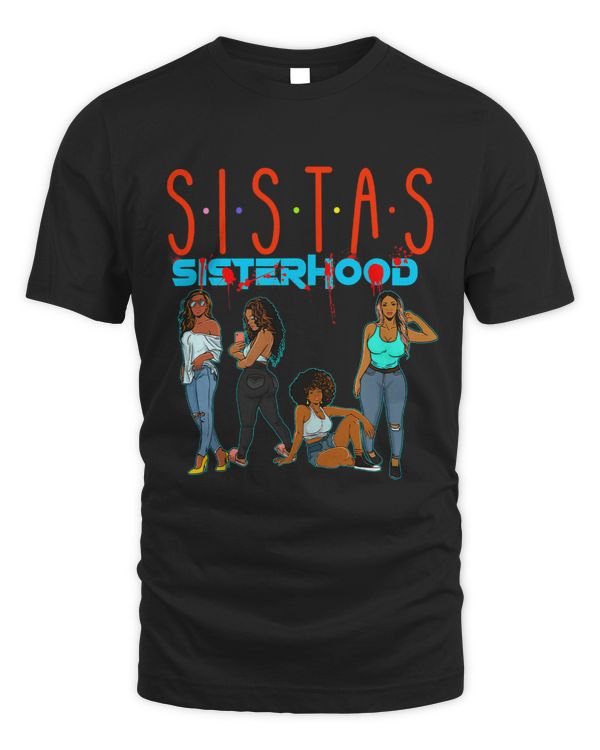Sistas Black Girl Magic Melanin Drip Women Brown Skin Girls