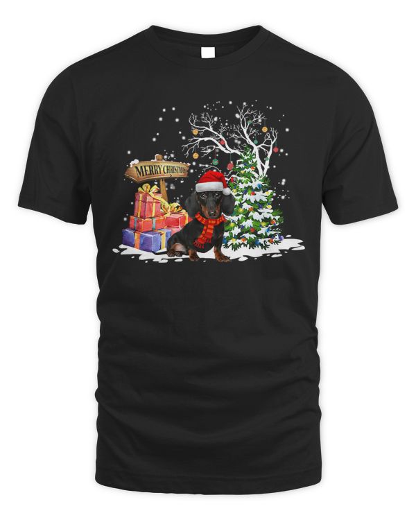 Wiener Christmas Tree Xmas For Dachshund Dogs Lover 81 Dachshund Doxie
