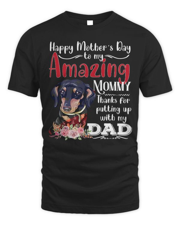 Wiener Black dachshund happy mothers day to my amazing mommy 232 Dachshund Doxie