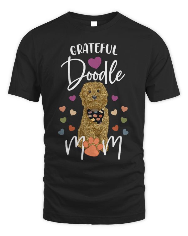 Goldendoodle Thanksgiving Goldendoodle Dog Grateful Doodle Mom Design Doodle Dog