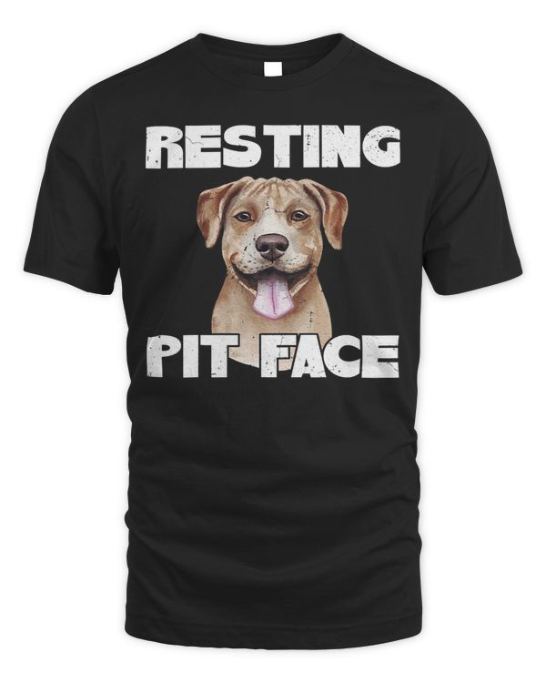 Bully Lover Dog Resting Pit Face Funny Pitbull Dog Breed 257 Pitbull Dog