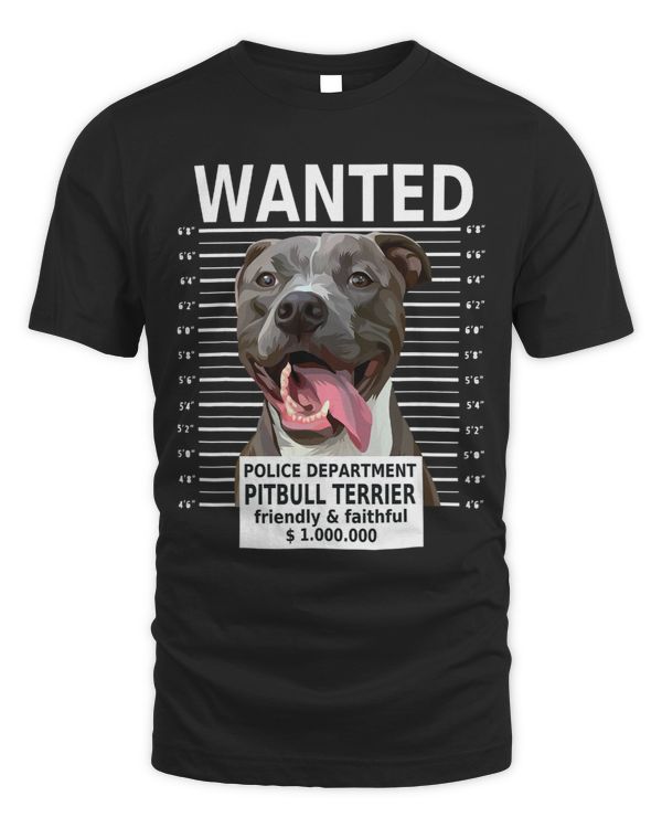 Funny Bully Wanted Pitbull Dog Owner Terrier Breed Pitbull Dog