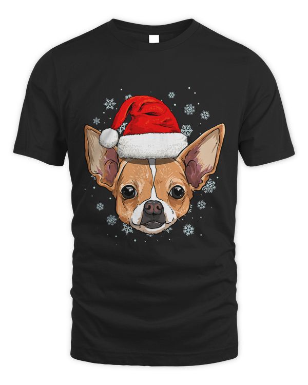 Chihuahuas Christmas Dog Santa Clause Navidad Xmas Dog Lovers353 Chihuahua Dog