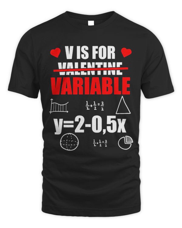 V Is For Variable Funny Valentine’s Day Math