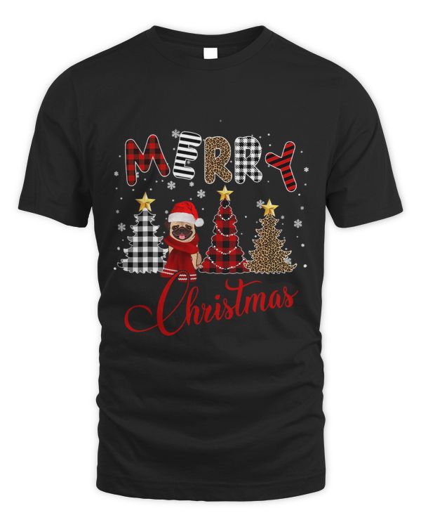 Pug Lover Merry Dogmas Sweater Christmas Santa Xmas Dog Lovers Pugs Dog