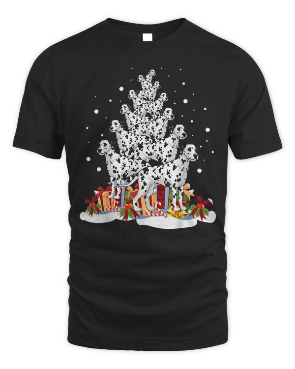 Dalmatian Christmas Tree Xmas Pajamas 132 Dog Dog Lover Dalmatians Dog