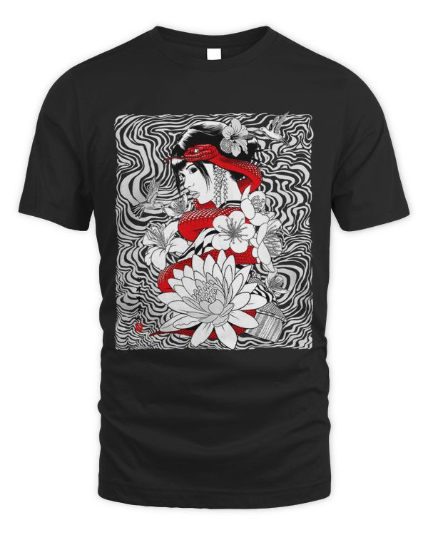 Snake and Colibri with Geisha
