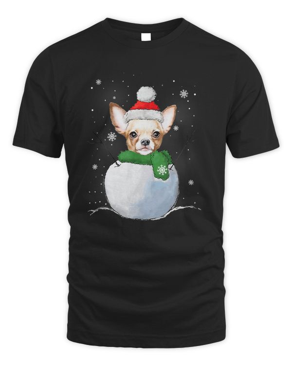 Chihuahuas Snowman Funny Dog Lover Pajama Christmas 541 Chihuahua Dog