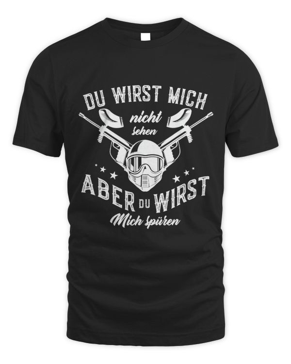 Du wirst mich nicht sehen aber du wirst mich Paintballer