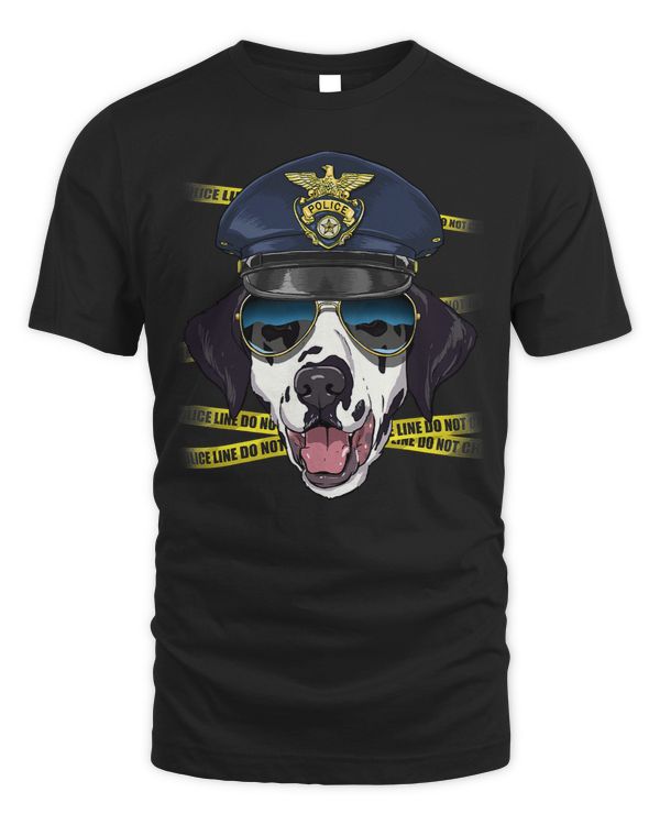 Funny Dalmatian Police K9 Dog Lover 166 Dog Dog Lover Dalmatian Lover Dalmatians Dog