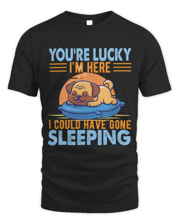 Pug Lover Sleeping Pug Dogs Sleep Nap Napping Lover Pugs Dog