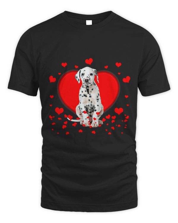 Funny Dalmatian Tiny Hearts Dalmatian Tiny Sweet Dog Dalmatians Dog