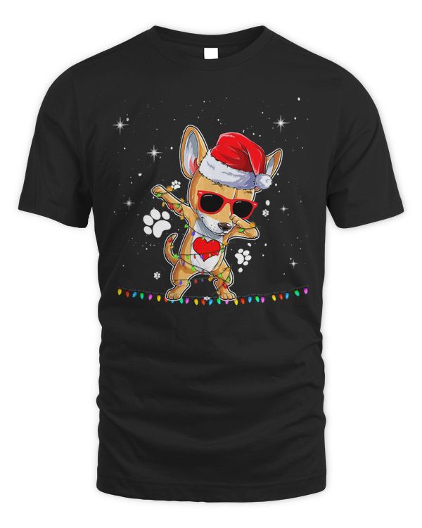 Chihuahuas Santa Christmas Tree Lights Xmas Boys Kids 421 Chihuahua Dog