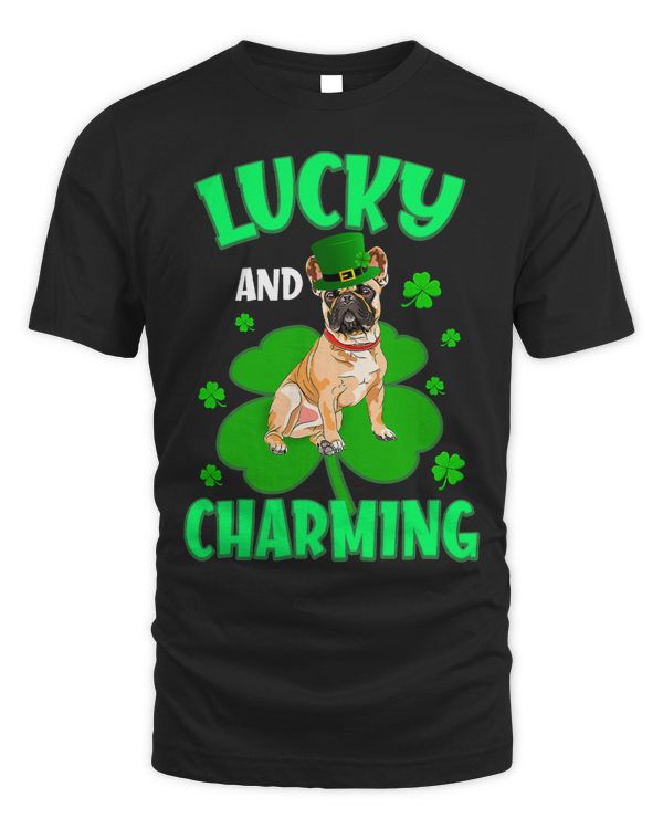 Pug Lover St Patricks Day Cute Pug Lucky Charming Shamrock Boys Girls 307 Pugs Dog