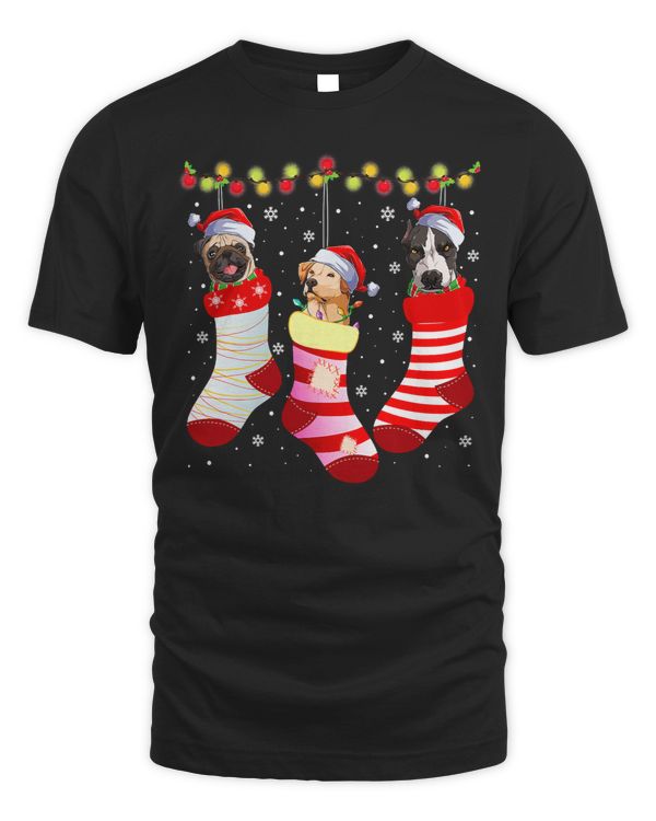 Boxer Boxer Christmas Socks Funny Xmas Pajama Pet Puppy 224 Boxers Dog