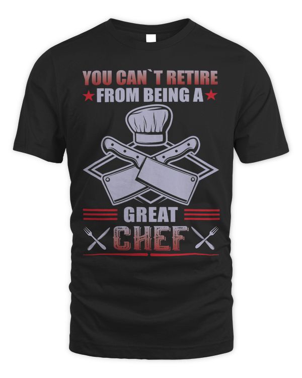 Funny Chef Hat Cook Retirement Cooking