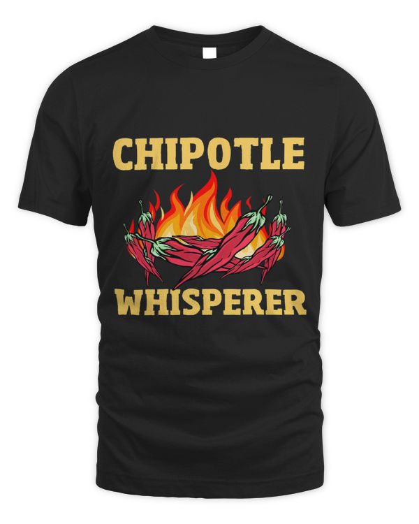 Funny Chipotle Whisperer Design Chili Pepper