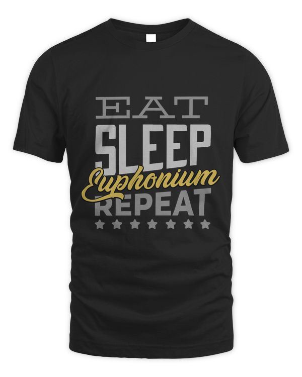 Eat Sleep Euphonium Repeat Instrument Euphonium