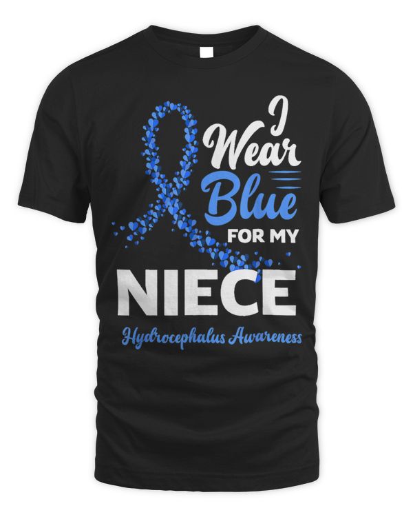 I Wear Blue For My Niece Hydrocephalus Awareness Love