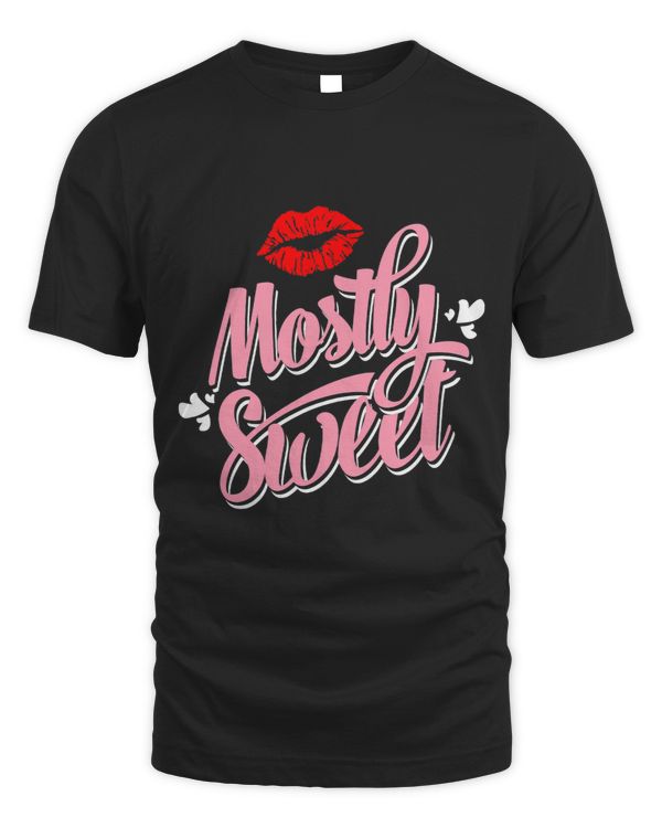 Cute Mostly Sweet Girl Makeup Artist Gift Funny Selfie