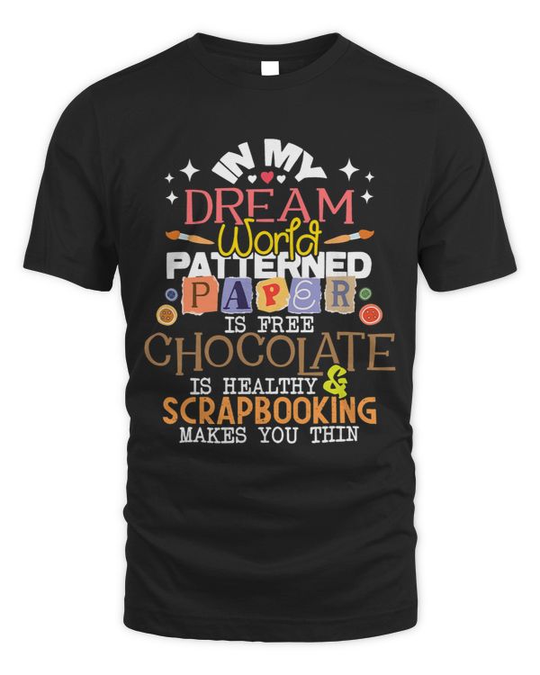 In My Dream World Patterned Paper Is Free Scrapbooking