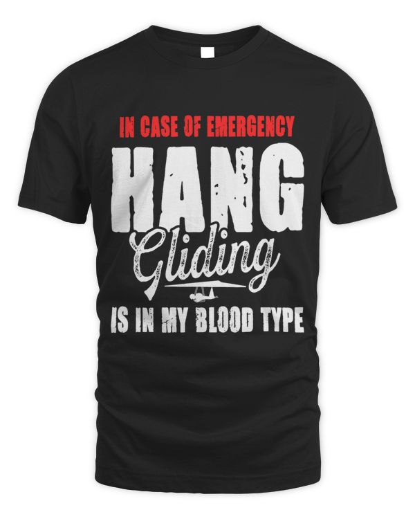 In Case Of Emergency Funny HangGliding Skydiving Design