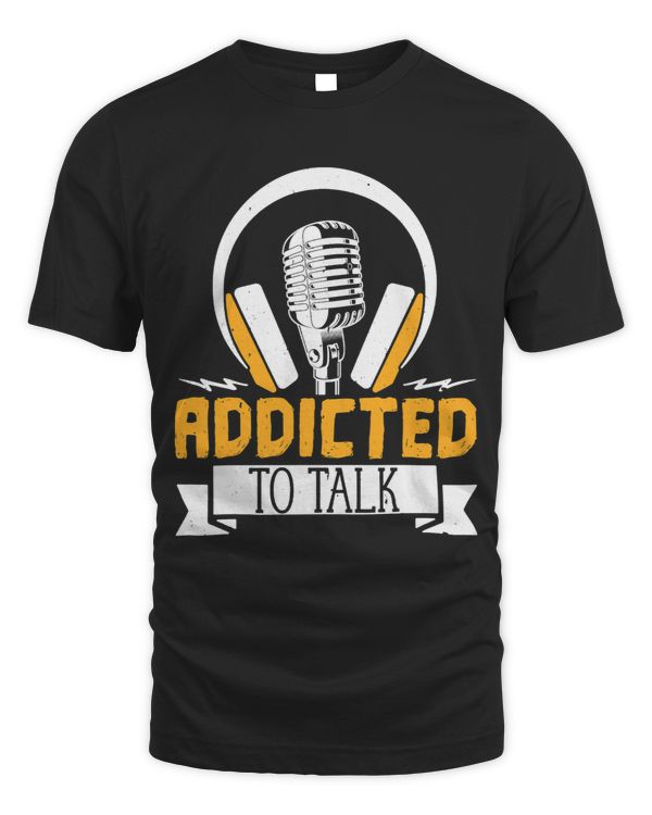 Podcasting Radio Streaming Vintage Addicted To Talk