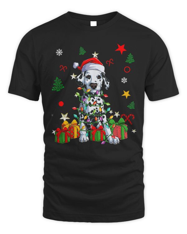Dalmatian Christmas Dog Christmas Dalmatian Pajama Men Women Kid 335 Dog Lover Dalmatians Dog