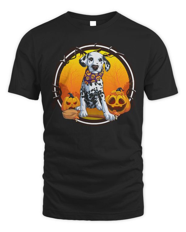 Dalmatian Pumpkin Lovers Halloween For Mens 286 Dog Lover Dalmatians Dog
