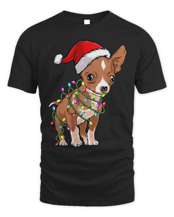 Chihuahuas Christmas Lights Chihuahua Cute Chihuahua Dog Lovers 226 Chihuahua Dog