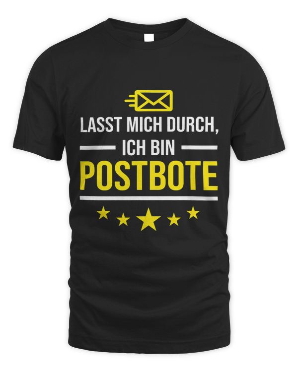 Mens Postman Gift for Postman Funny Saying Zusteller