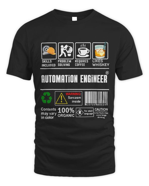 Automation Engineer Label Skills Solving Coffee Whiskey