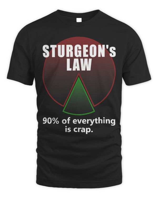 Funny Scientist Quote 90 Percent is Crap Sturgeons Law