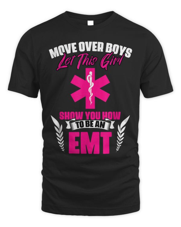 Awesome EMT Girl For Emergency Medical Technician Responders