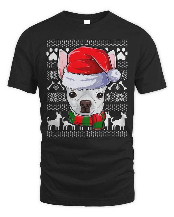 Chihuahuas Ugly Chihuahua Santa Claus Xmas Apparel Christmas Kids Dog 268 Chihuahua Dog
