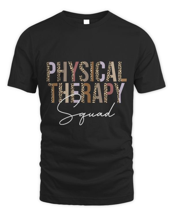 Leopard Physical Therapy Squad Funny Physical Therapist