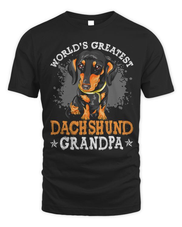 Wiener Worlds Greatest Dachshund Grandpa Funny Dog Wiener Lover 57 Dachshund Doxie
